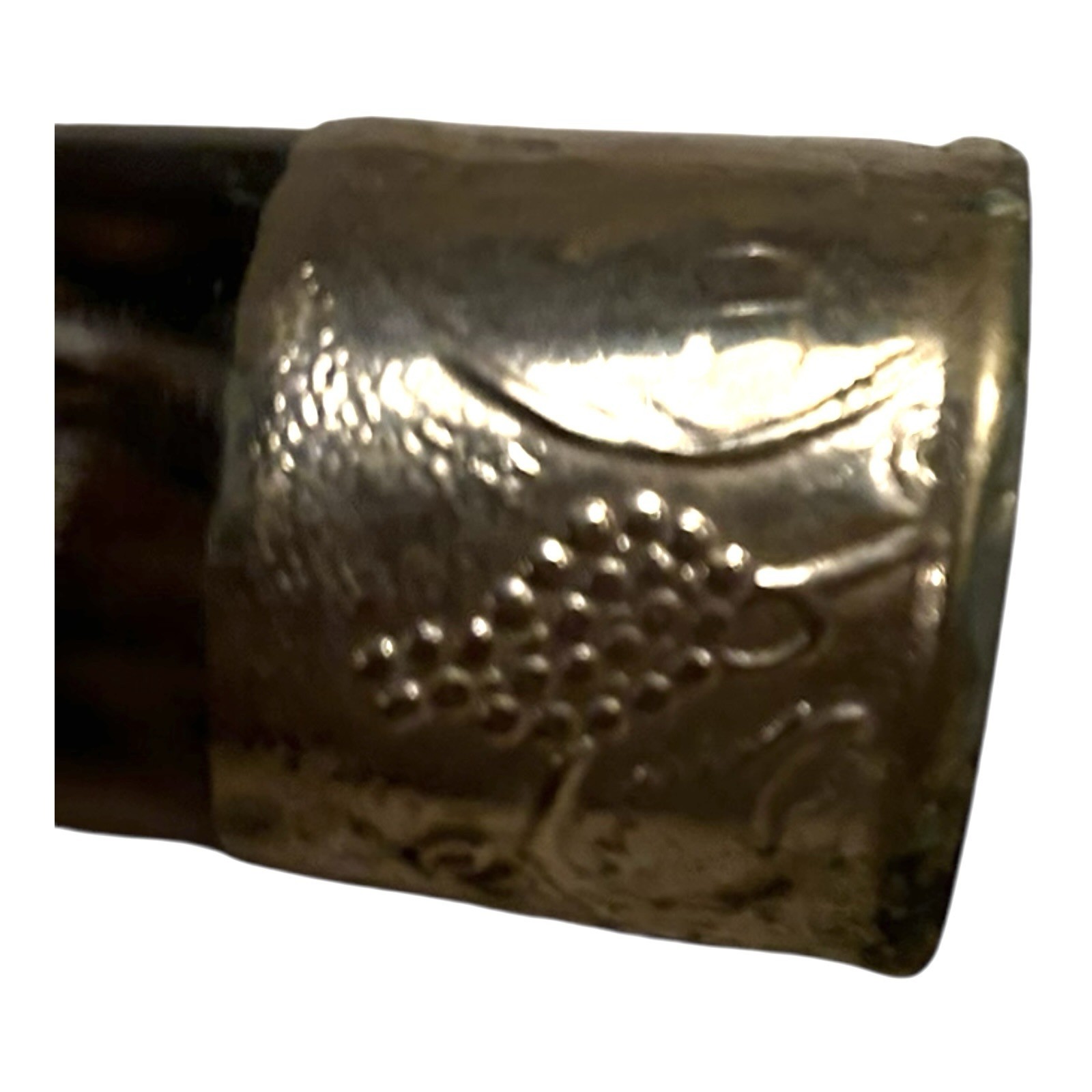 Antique Norwegian Viking Drinking Horn - Ornate