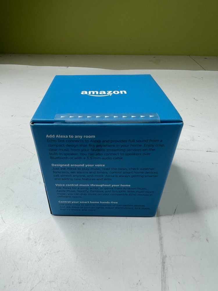 Amazon Echo Dot (3rd Generation) Smart Speaker - Charcoal New Sealed