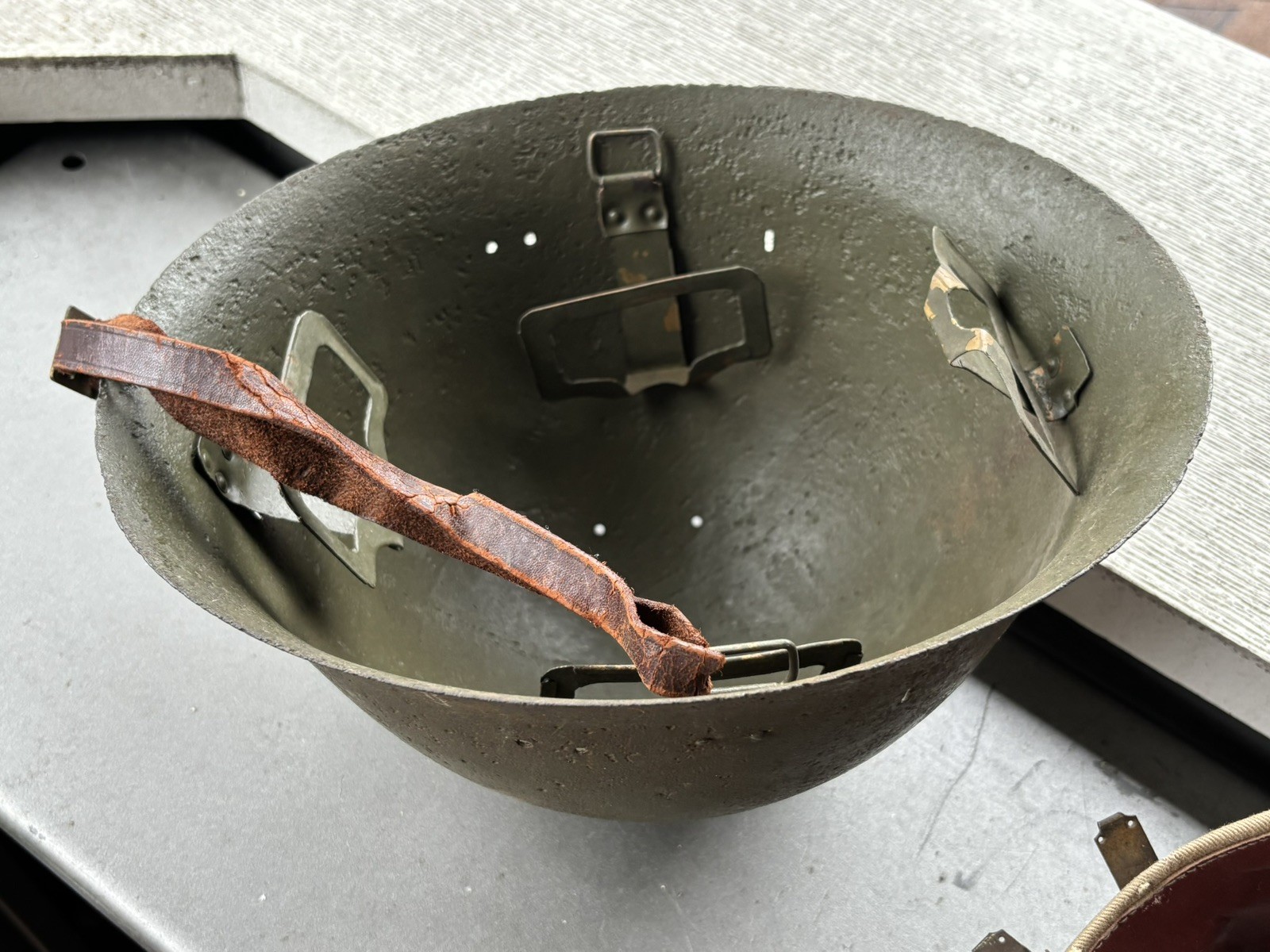 Original Type 90 Thailand Siam (Japanese) Helmet w/ Liner