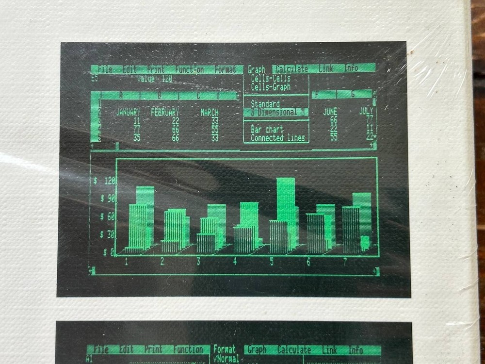 Mouse Calc for Apple IIc, Apple IIe (128K) Macintosh software. Version