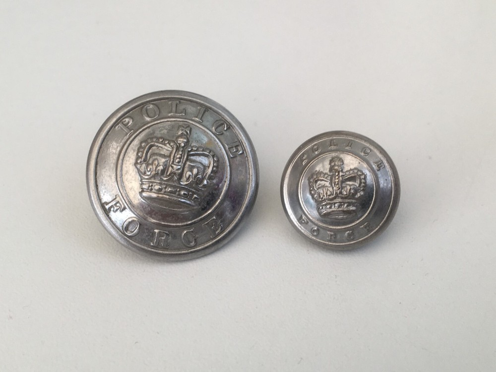 Police Constabulary Tunic Uniform Button Large & Small  QC