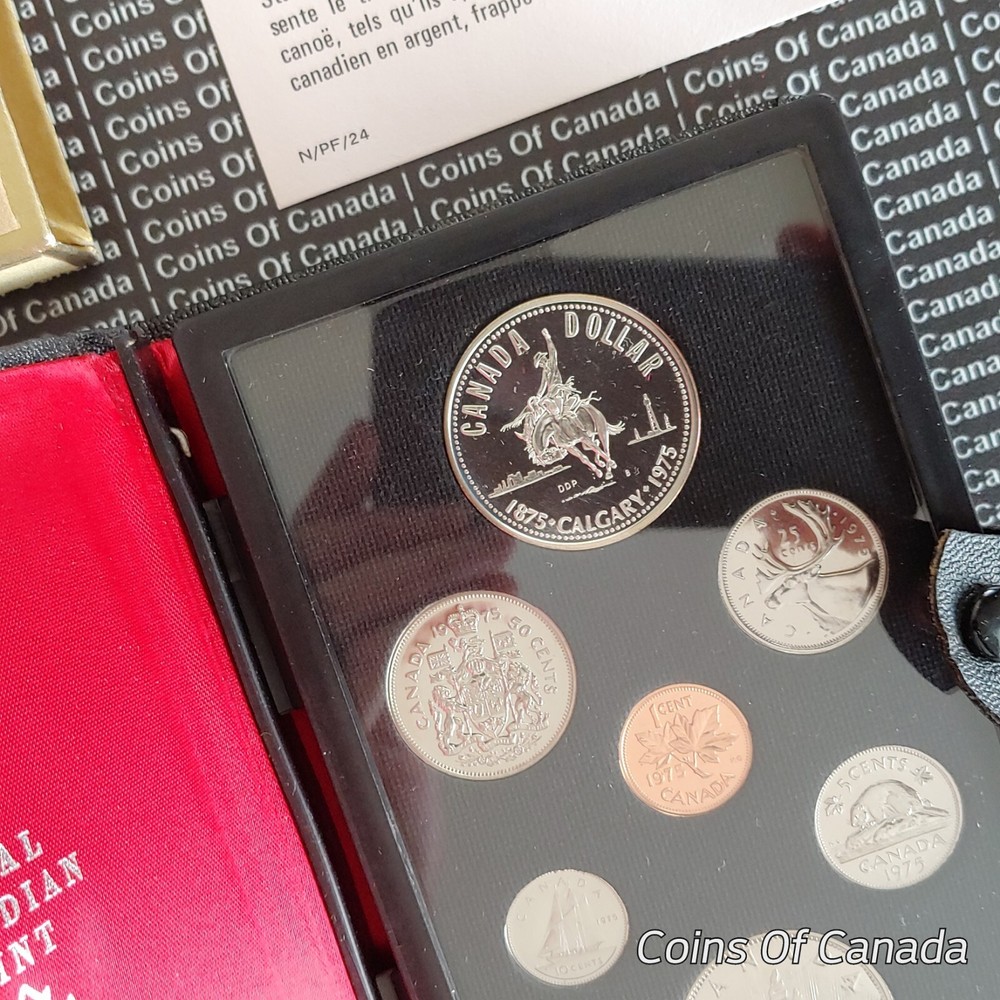 1975 Canada Double Dollar 7 Coin Specimen Set -Multiple Available #coinsofcanada
