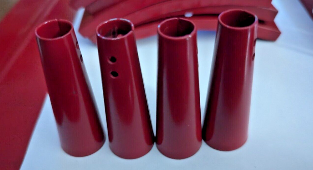 REFURBISHED ORIGINAL RED CONES A. C. GILBERT ERECTOR SET