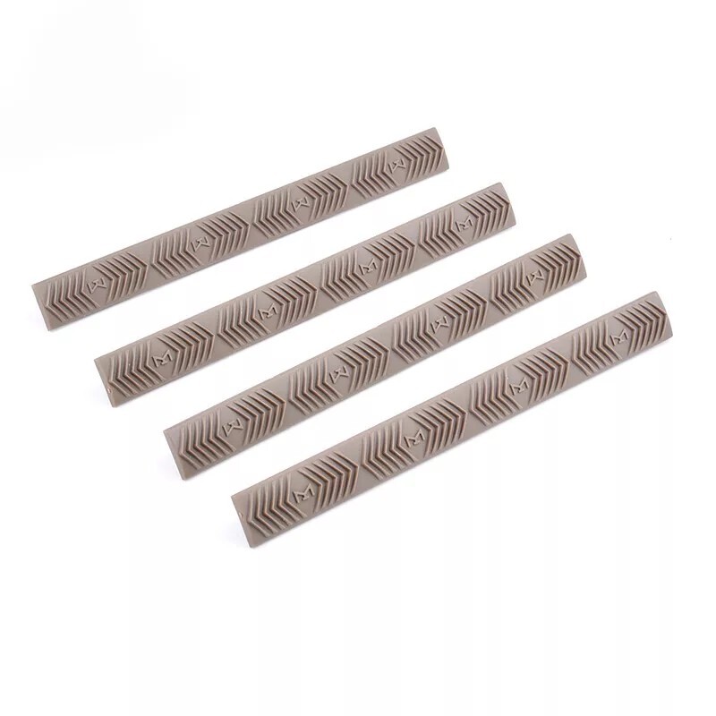 M-LOK System Rail Protector Covers Protection Covers 4pcs For Mlok Rail
