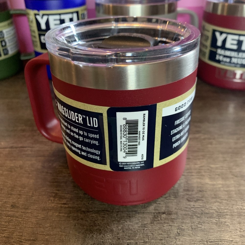 YETI Rambler 10oz Mug Harvest Red