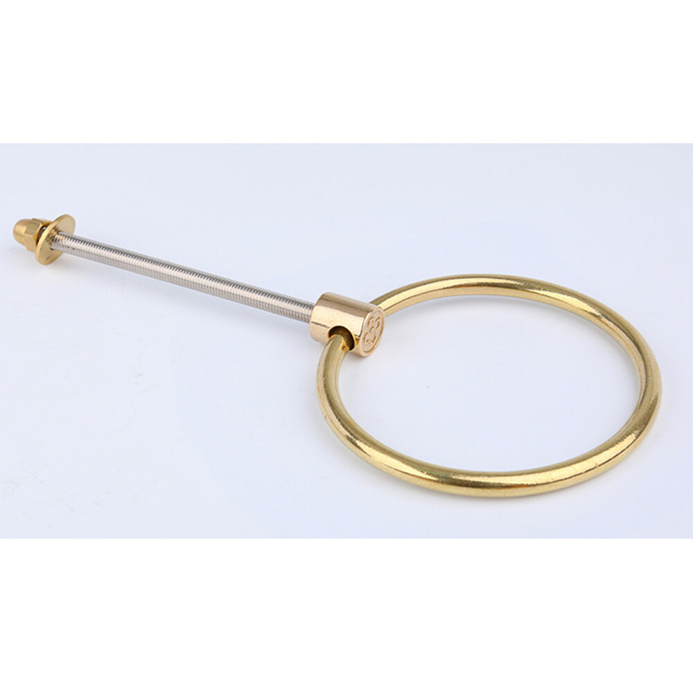 Antique Ring Door Knocker Handle Pull Solid Brass Vintage Heavy Duty Home Decor
