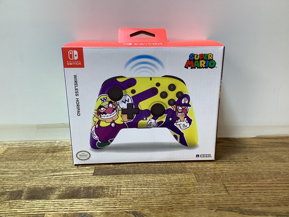 NEW Nintendo Wireless HORIPAD Wario & Waluigi Switch Controller