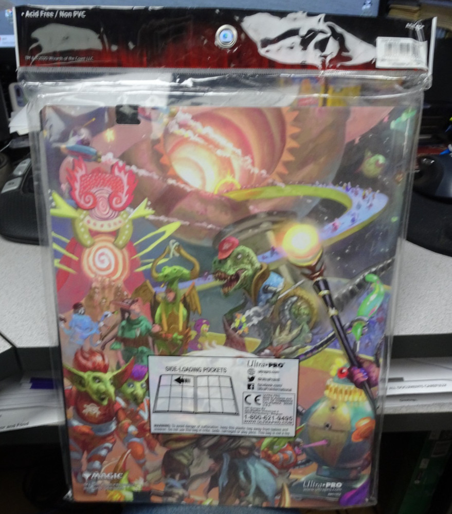 Unfinity Myra Key Packaging Art 9 Pocket PRO-Binder for Magic: The Gathering