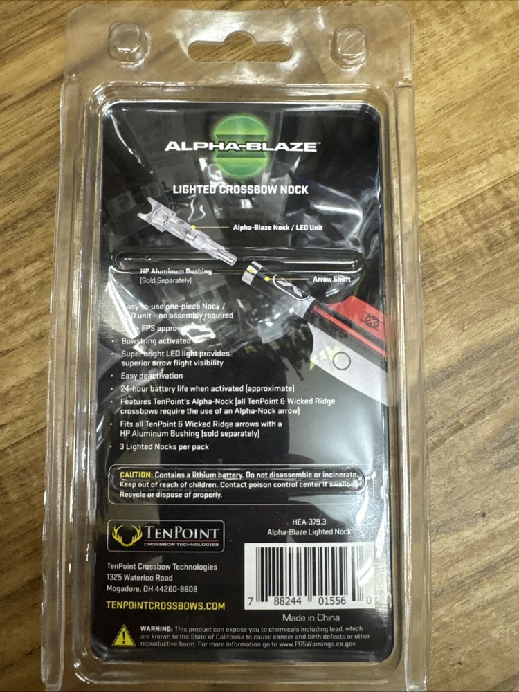 tenpoint alpha blaze