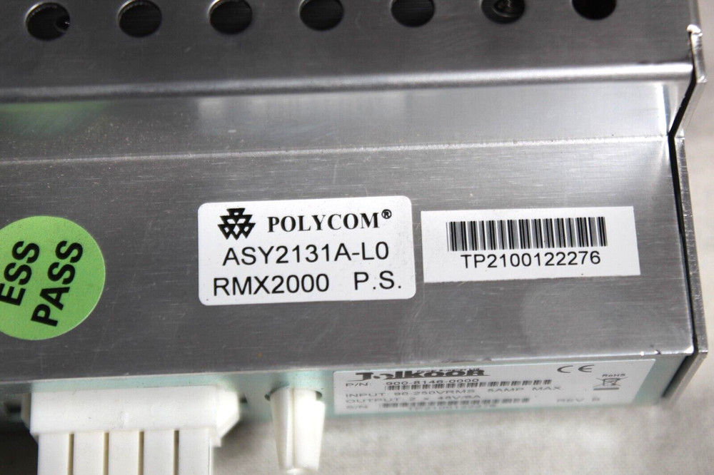 Polycom RMX 2000 PWR Power Supply Module 4046-PC00-10D