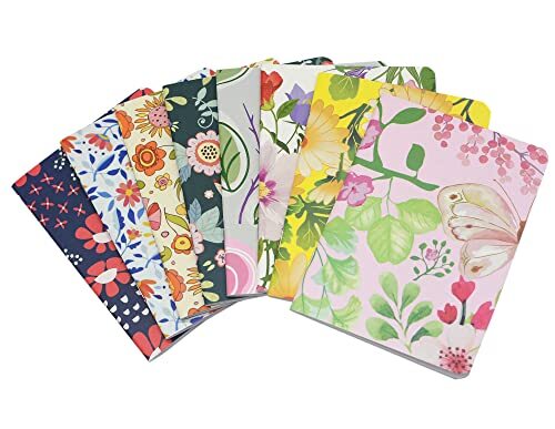 8pcs Mini Notepads Pocket Notebooks, Happy Journal Small Notebooks Bulk for