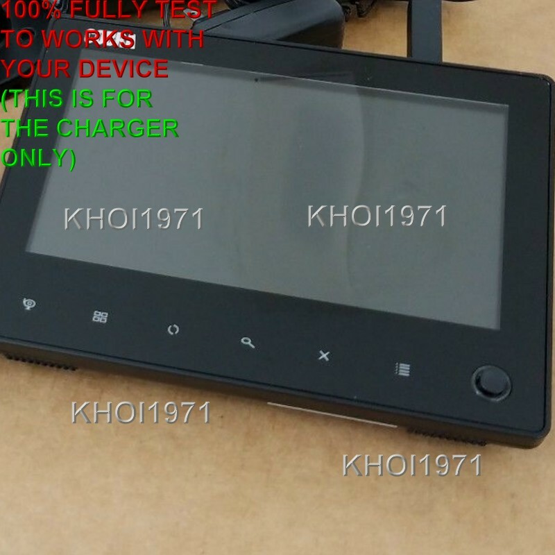 WALL AC power adapter for 63842 COBRA wireless security 7-IN. LCD VIEWSCREEN