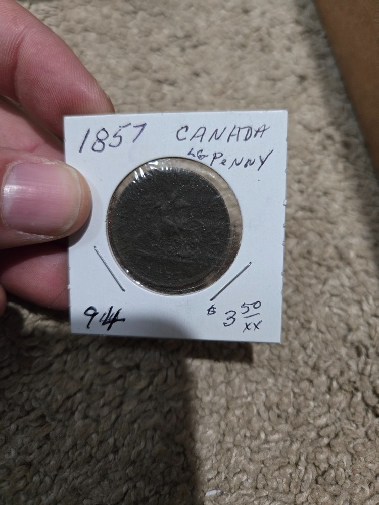 1857 Canada Large Penny