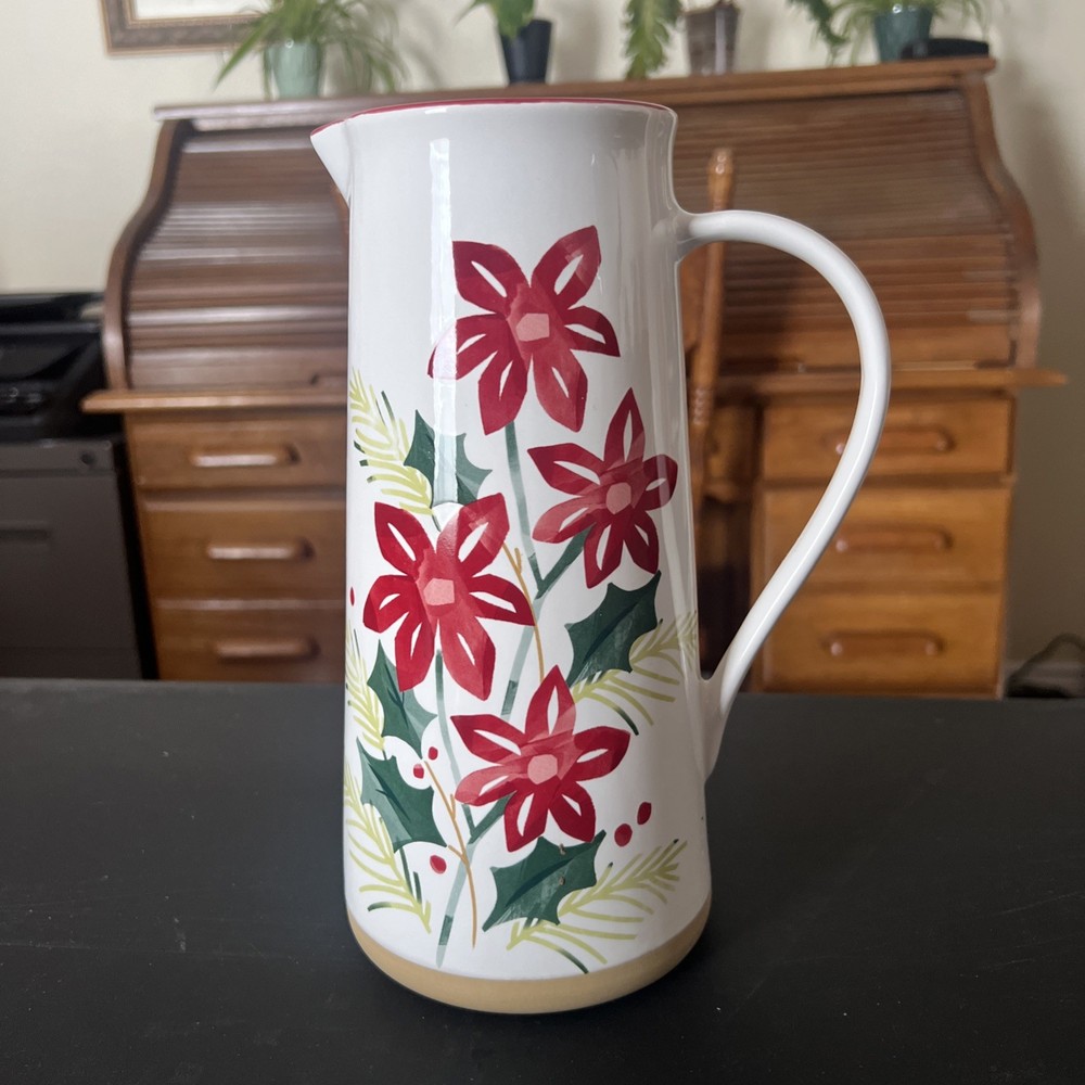 St. Nicholas Stoneware Pitcher