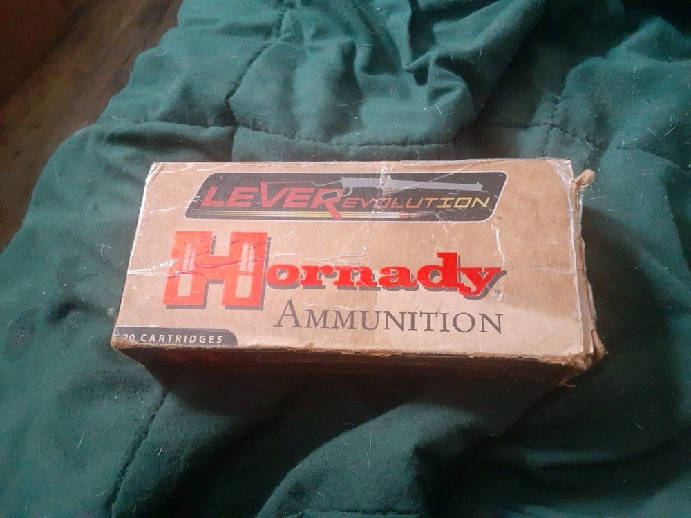 Hornady Leverevolution Ammo Box Empty  450 Marlin