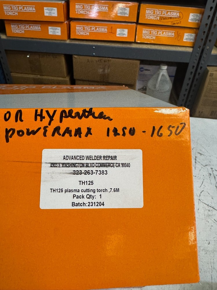 TH125 Plasma Cutting Torch TH125 - New Replacement Part
