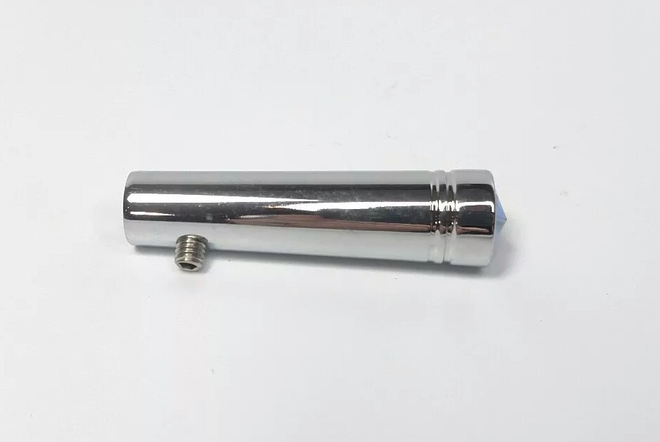 Pair Blue Toggle Switch Extensions for Peterbilt 1-7/8" Long, Chrome Metal