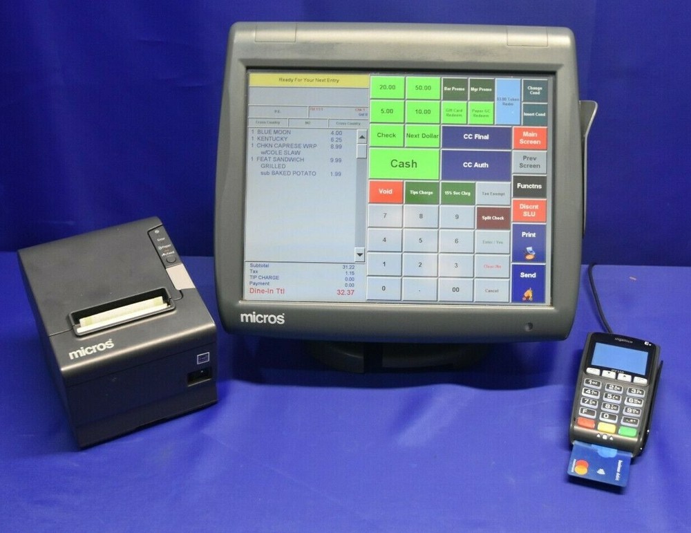 EMV Card Reader Integration for your MICROS e7 POS - Includes FREE 24/7 Support!