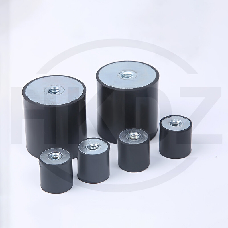 Rubber Mounts Bobbin Anti Vibration Female Damper M3 M4 M5 M6 M8 M10 M12 M16 M20