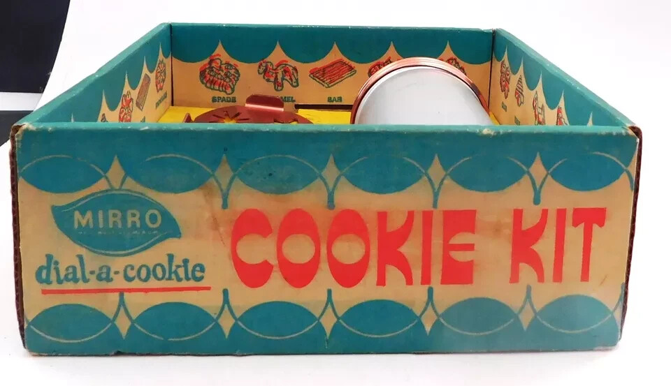 Mirro Dial A Cookie Kit Vintage Kitchen Press