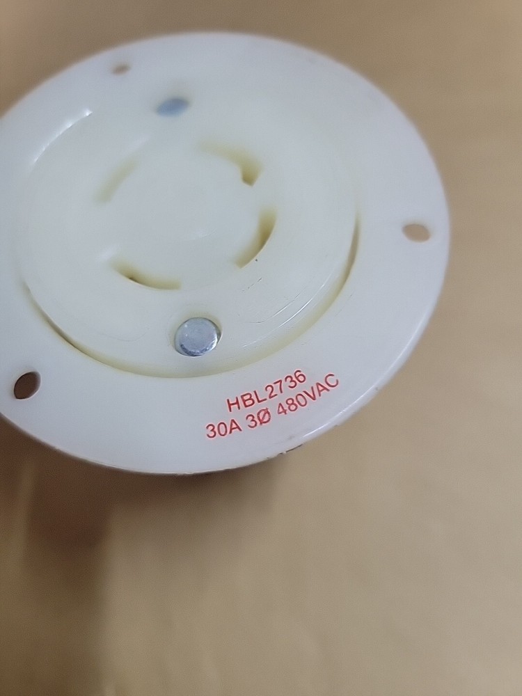 Hubbell Hbl2736 30A 3P 480V