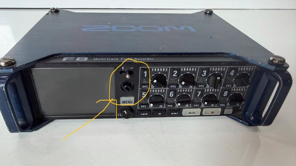 Zoom F8 Multitrack Field Recorder