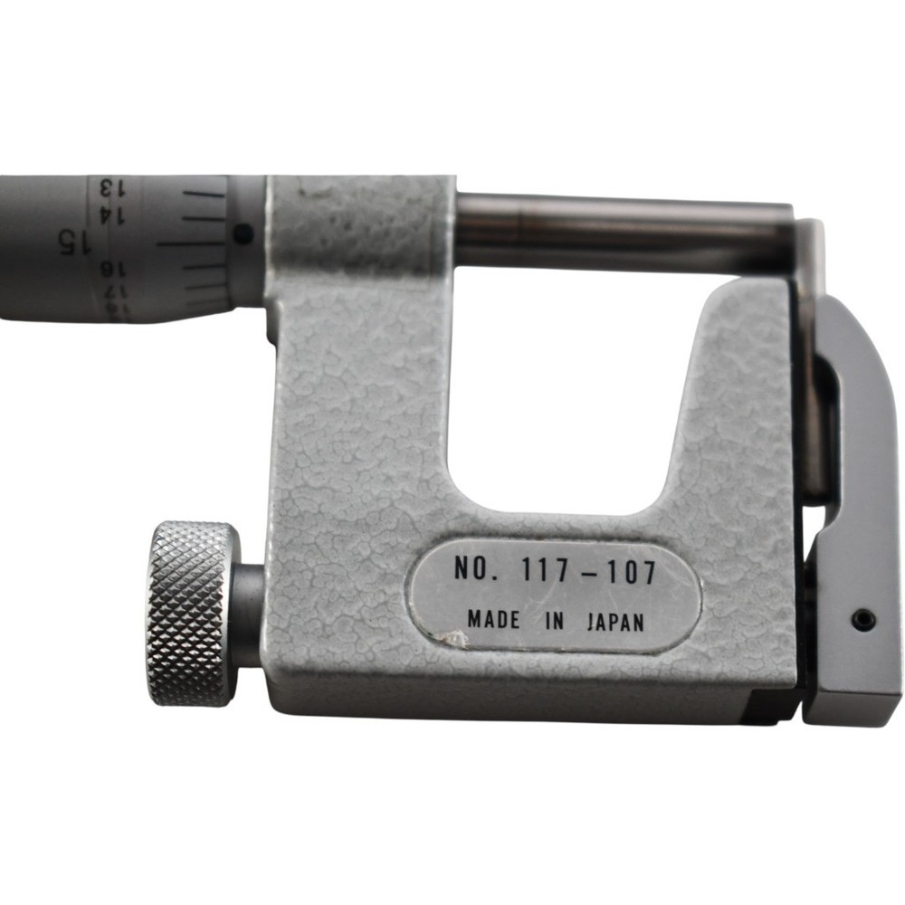Mitutoyo 117-107 Interchangeable Anvil Micrometer