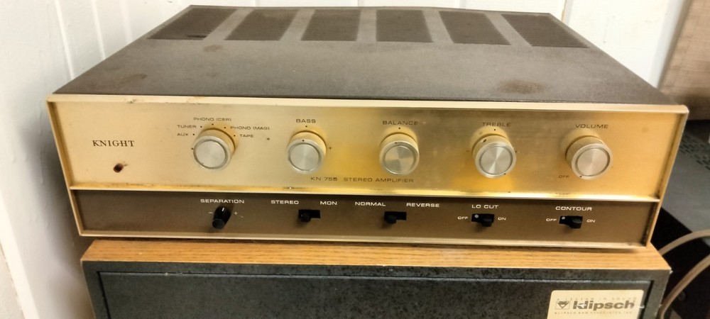 Vintage Amplifier Knight KN755