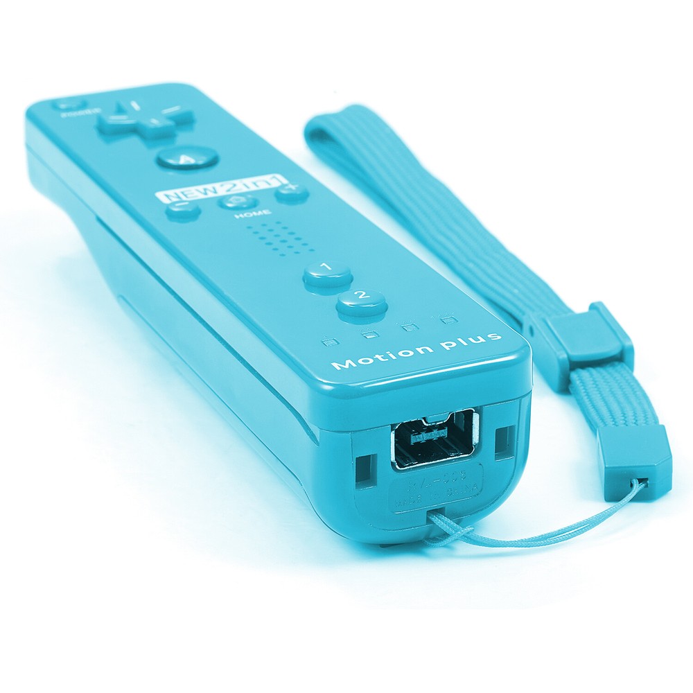 2x Wii & Wii U Motion Plus Remote Controller Joytisk + Nunchuck+Case for Will U