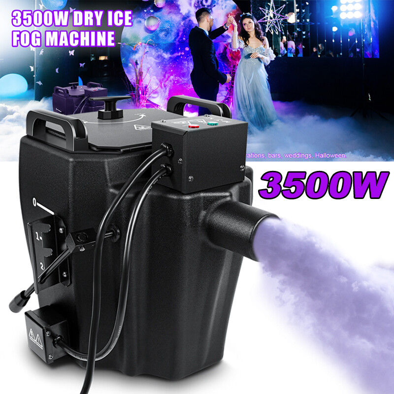 3500W Low Lying Smoke Fog Machine Stage DJ Dry Ice Fog Machine Effect Party Xmas