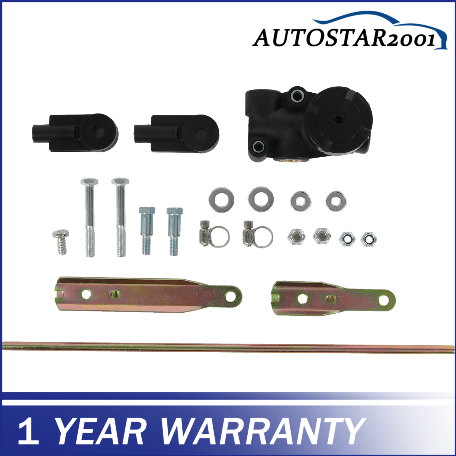 For Hadley, Mack, Volvo Trucks 1/4" NPT Cabin Air Height Leveling Valve Kit NEW