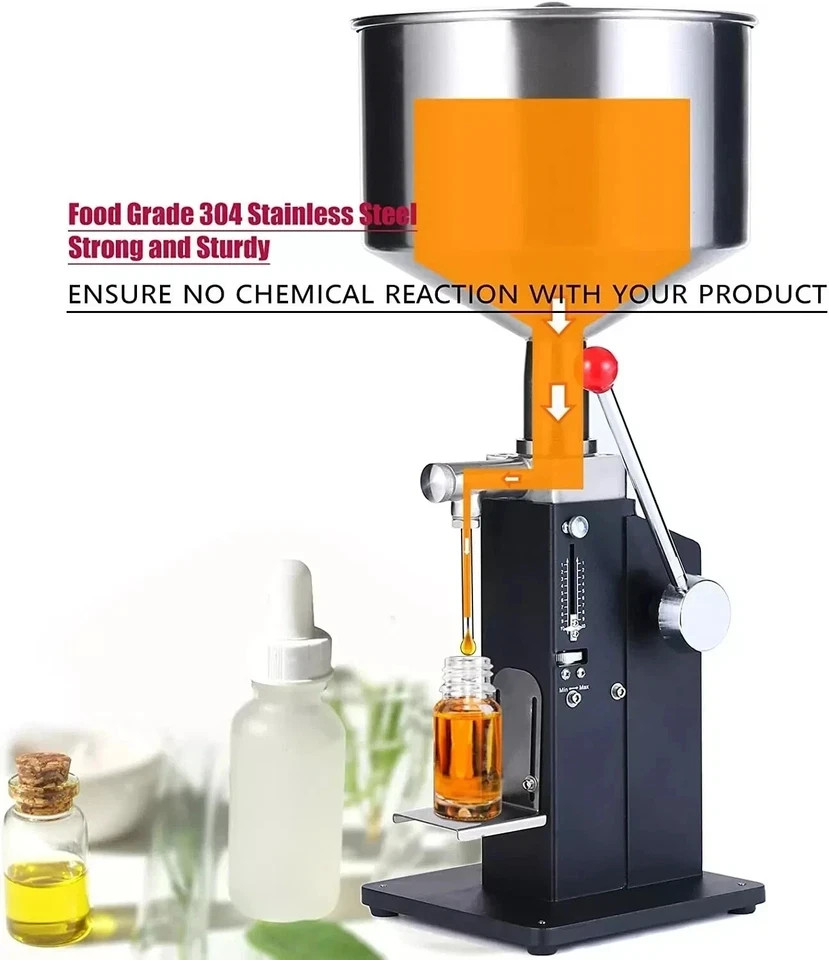 A03 5-50m Manual Precise Liquid Fillng Machine Fit Paste/Liquid scale function