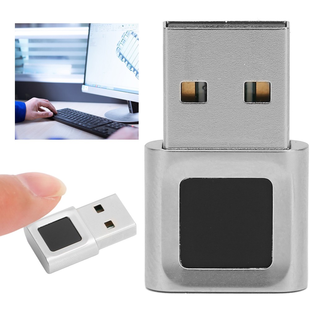 USB Fingerprint Reader Mini Fingerprint Scanner PC Dongle Hello