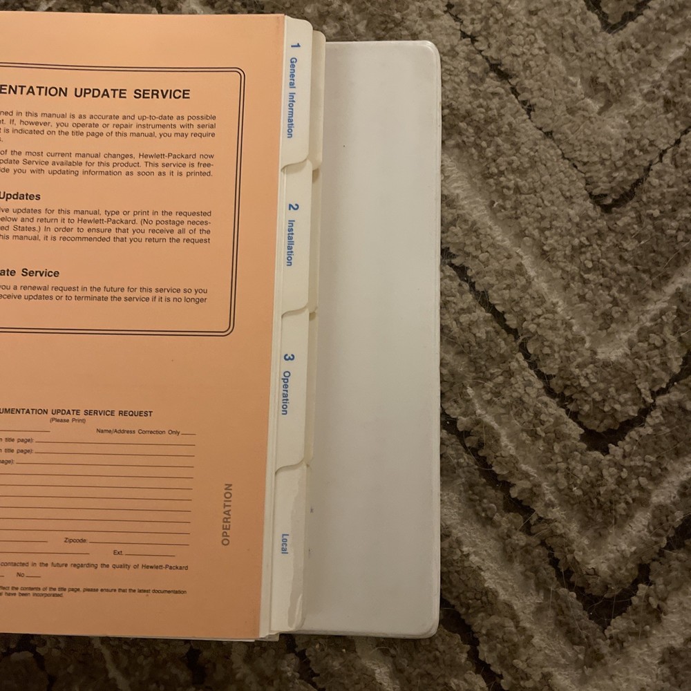 HP 8901B Modulation Analyzer Operation and Calibration Manual