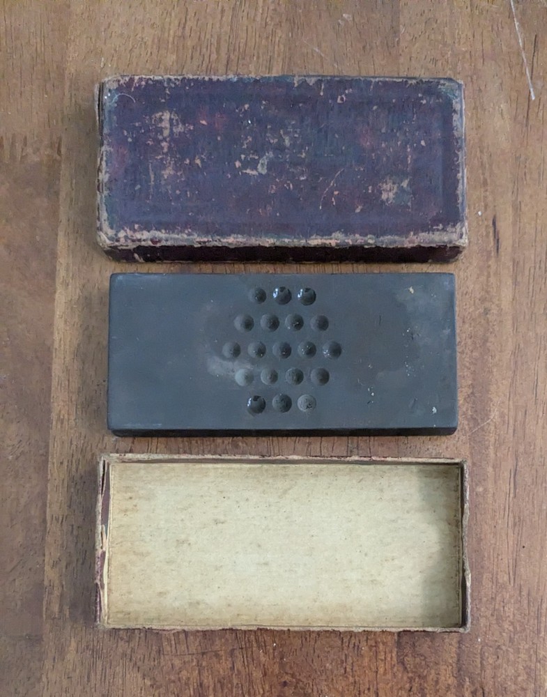 Antique Perforated Razor Hone