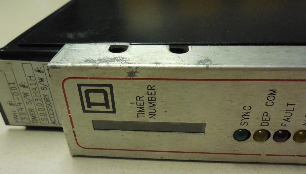 Square D SY/MAX 8994-SYS80 Rack Mount Weld Control Module Used (I3)