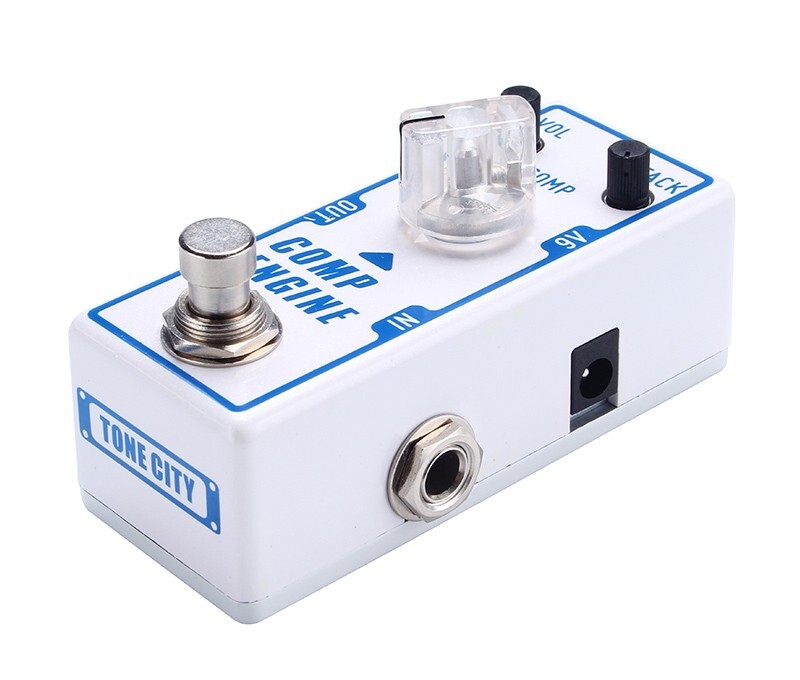 New Tone City Comp Engine Compressor Mini Guitar Effects Pedal