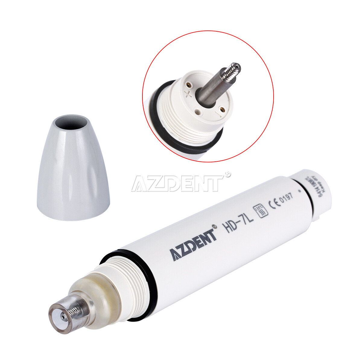 Dental Ultrasonic Scaler Handpiece/Tips/Wrench/fit EMS Woodpecker/DTE/SATELEC