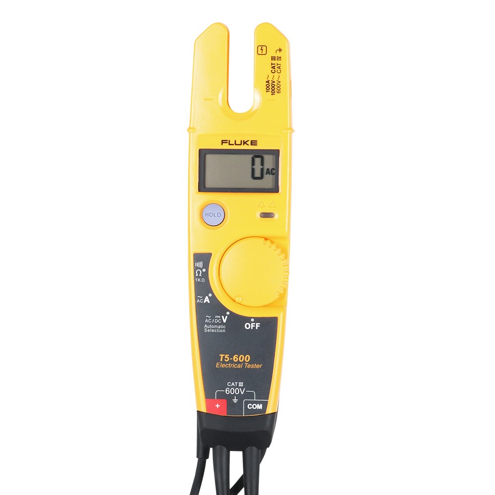 Fluke T5-600 Digital Multimeter Voltmeter Current Voltage Electrical Tester