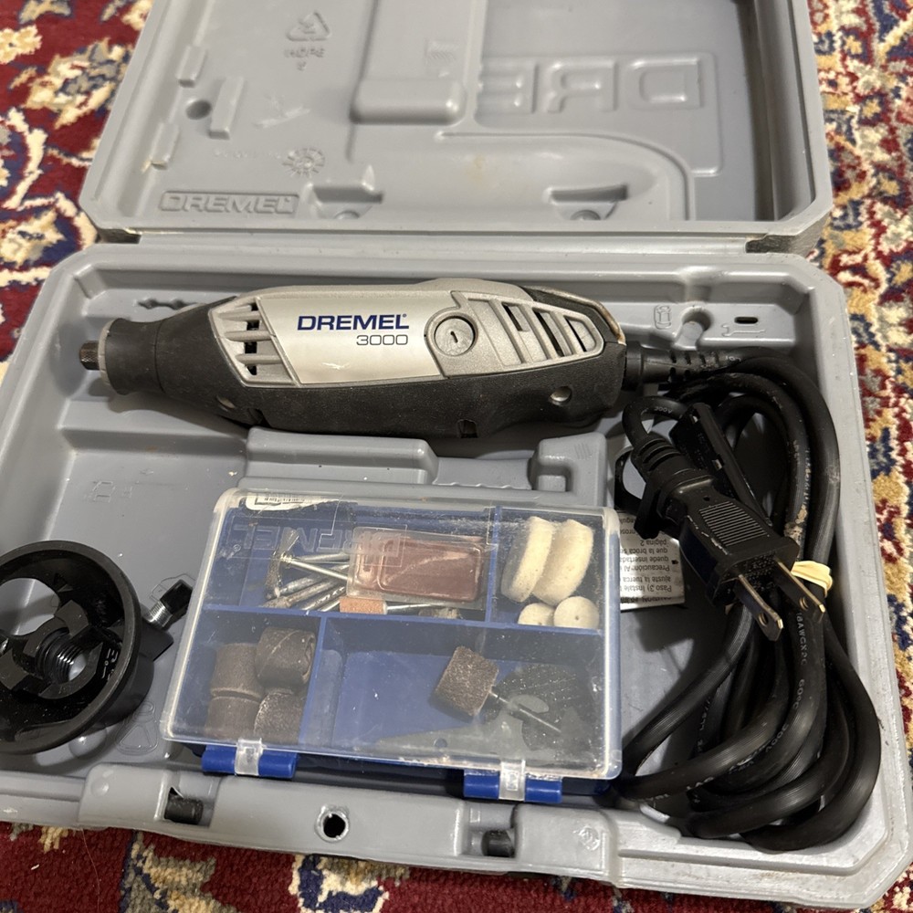 Dremel 3000 Variable Speed Rotary Tool + Kits