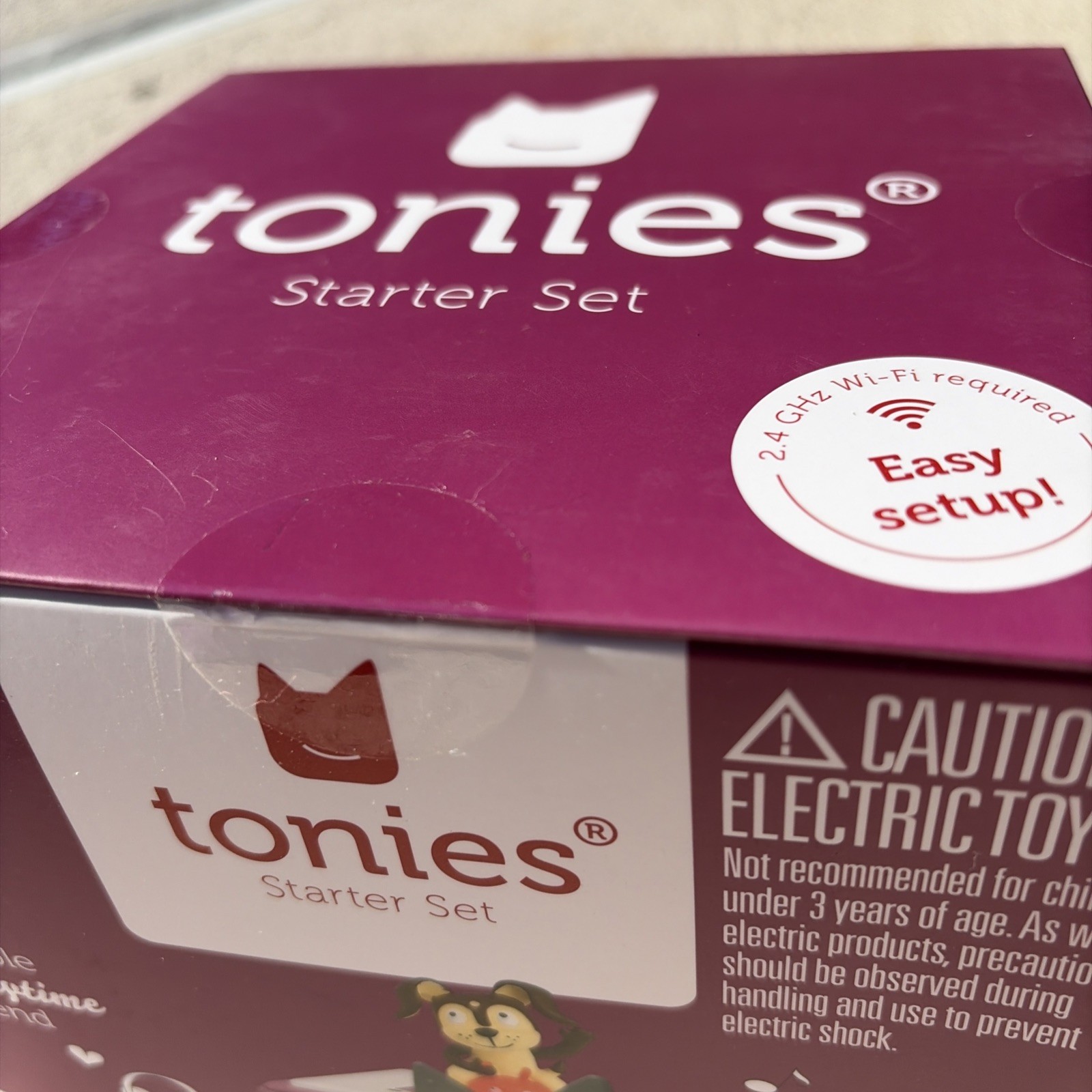 Tonibox Box Carry Case And 8 Characters new in sealed box