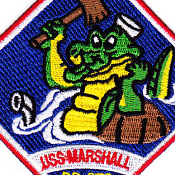 DD-676 USS Marshall Patch