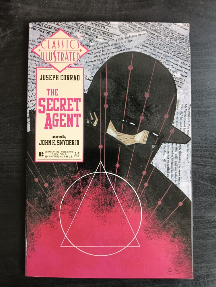 CLASSICS ILLUSTRATED THE SECRET AGENT Comic (English Language)