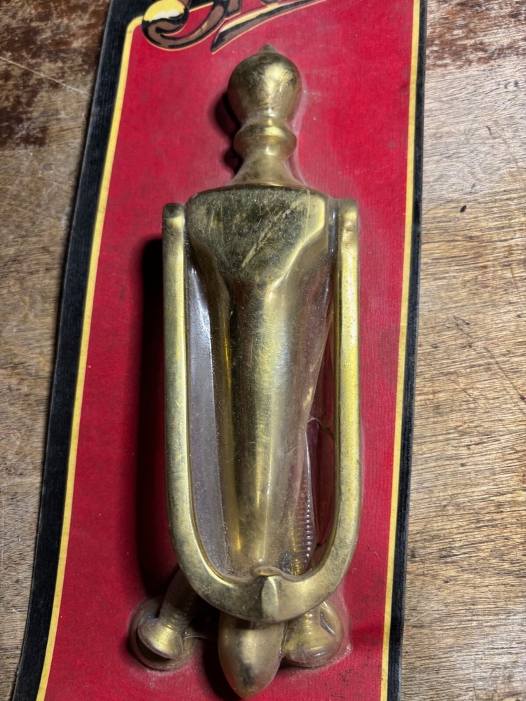 IVES Artisan Collection Solid Brass Door Knocker Brand New Sealed