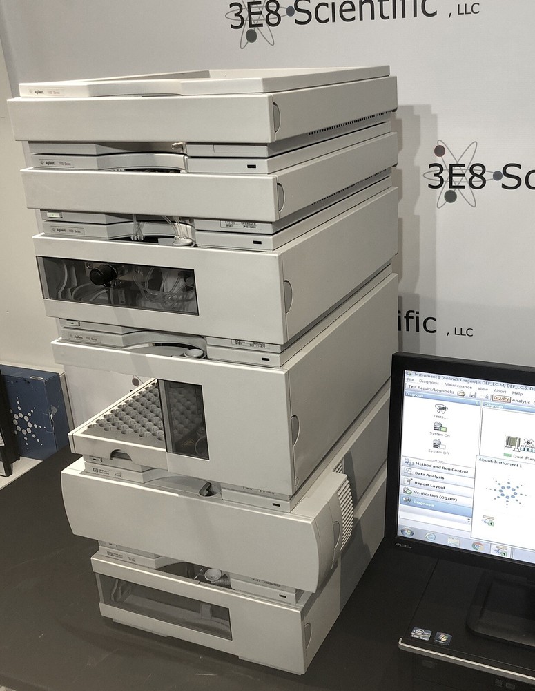 Agilent HP 1100 Series 6-piece HPLC System | Control Computer