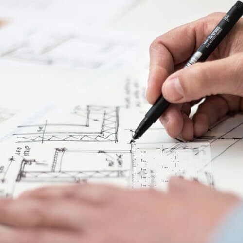 3 Pack Circle Template Round Stencil for Drafting Building Formwork Drawing