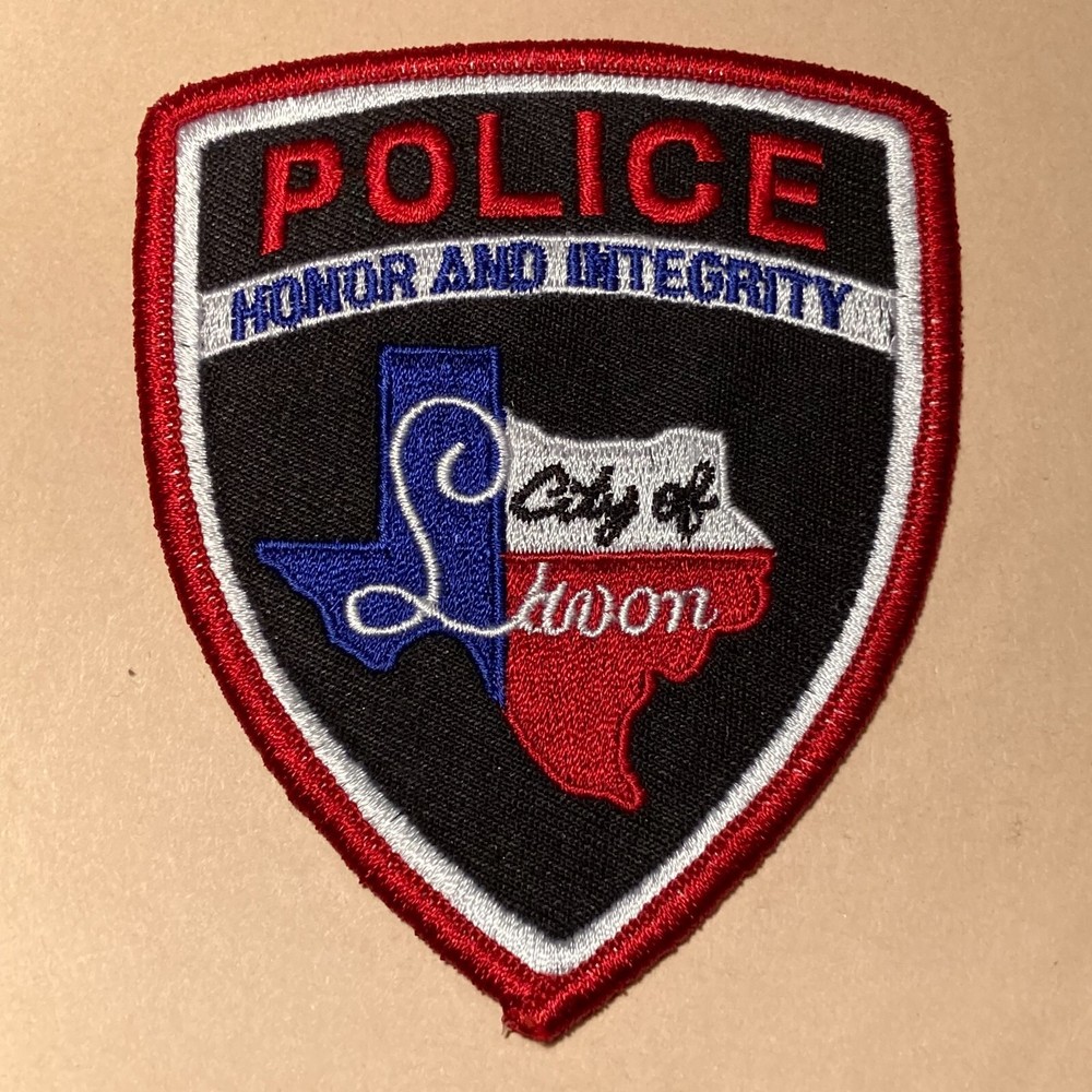 Lavon Texas TX Police patch