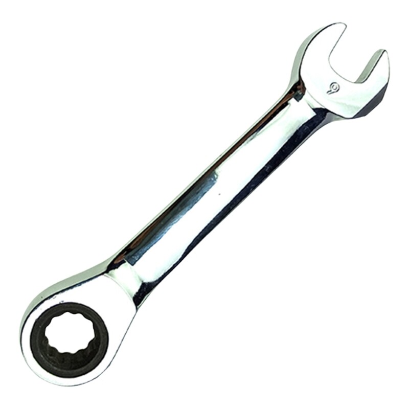 8-18mm Ratchet Socket Wrench Spanner Short Handle Quick Open Spanner Enduring