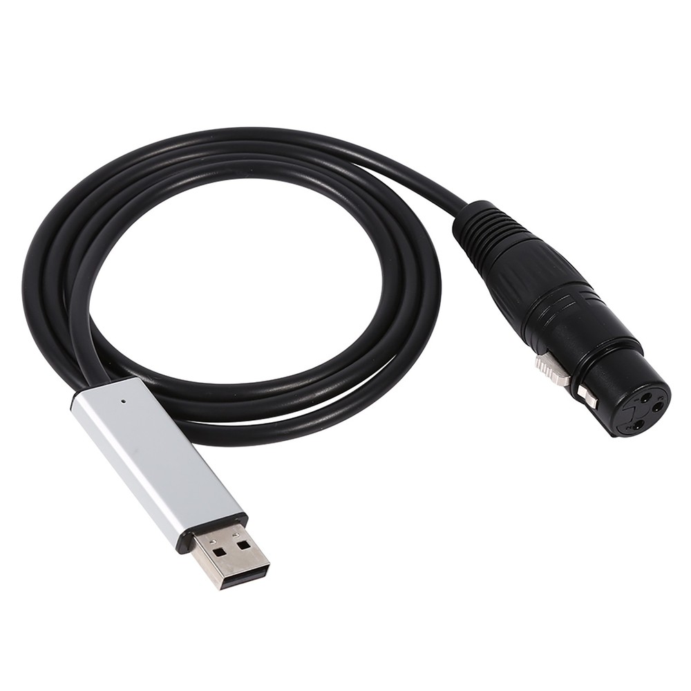 Mini USB To DMX Interface Adapter Controller DMX512 Computer Stage Lighting