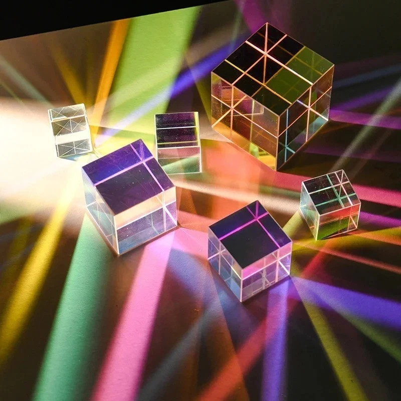 CMY Color Mixing Prism Cube – Acrylic Décor